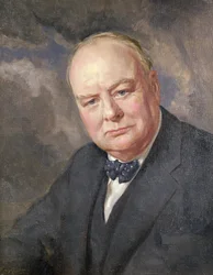 Ritratto di Winston Churchill